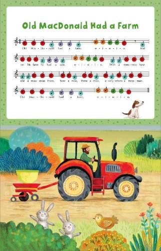 Buchcover und Innenansicht für das Buch: My Piano Book | Mein Klavierbuch