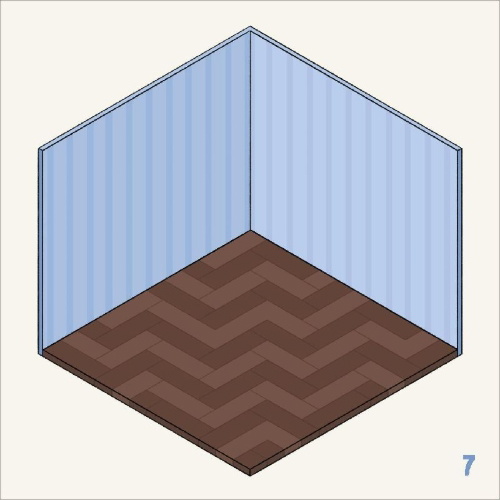 Buchcover und Innenansicht für das Buch: Mein 3D-Stickerhaus - Cozy Zuhause
