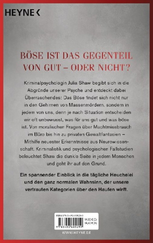 Buchcover und Innenansicht für das Buch: Böse
