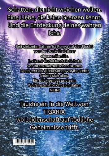 Buchcover und Innenansicht für das Buch: NORDLICHTWÖLFE