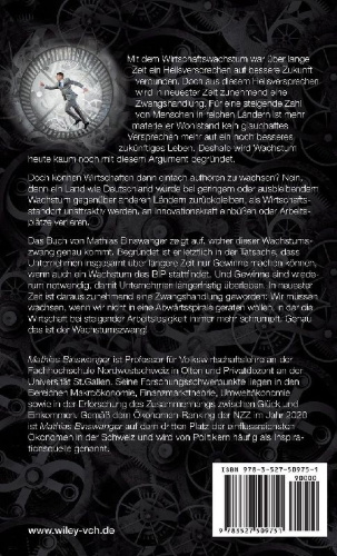 Buchcover und Innenansicht für das Buch: Der Wachstumszwang