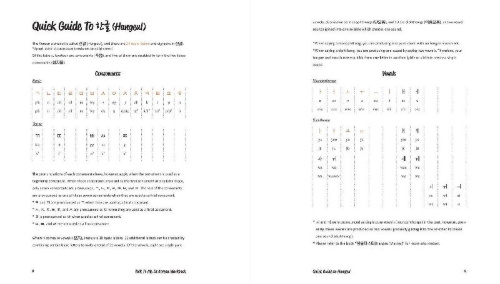 Buchcover und Innenansicht für das Buch: Talk To Me In Korean Workbook - Level 1
