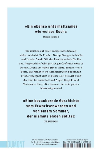 Buchcover und Innenansicht für das Buch: Der große Sommer