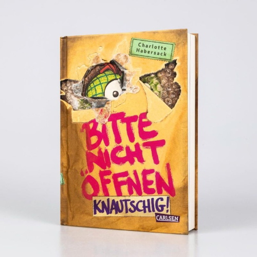 Buchcover und Innenansicht für das Buch: Bitte nicht öffnen 9: Knautschig!