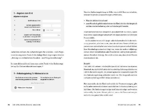Buchcover und Innenansicht für das Buch: Sei doch nicht besteuert