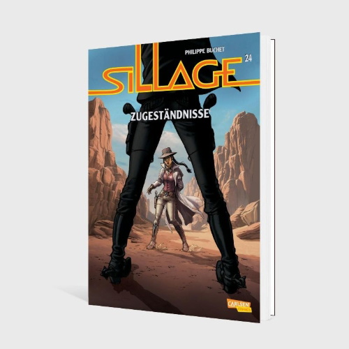 Buchcover und Innenansicht für das Buch: Sillage: Concessions