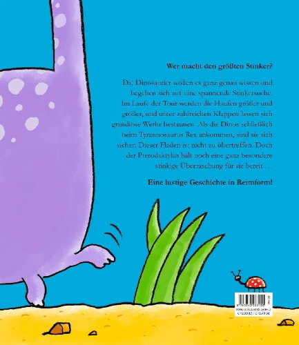 Buchcover und Innenansicht für das Buch: Dinosaur Poo!