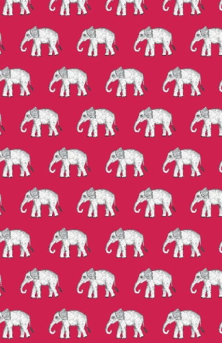 Buchcover und Innenansicht für das Buch: Notizbuch Insel-Bücherei 'Und dann und wann ein weißer Elefant'