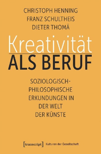 Buchcover und Innenansicht für das Buch: Kreativität als Beruf