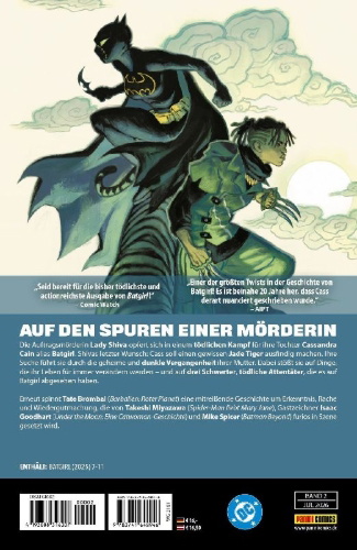 Buchcover und Innenansicht für das Buch: Batgirl 7-11
