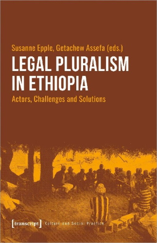 Buchcover und Innenansicht für das Buch: Legal Pluralism in Ethiopia
