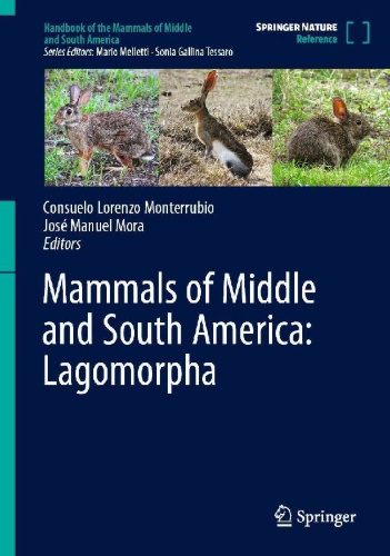 Buchcover und Innenansicht für das Buch: Mammals of Middle and South America: Lagomorpha