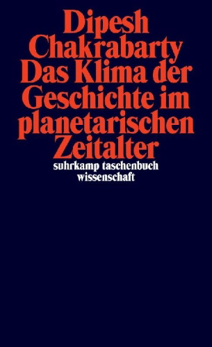 Buchcover und Innenansicht für das Buch: The Climate of History in a Planetary Age