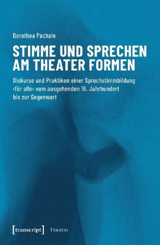 Buchcover und Innenansicht für das Buch: Stimme und Sprechen am Theater formen