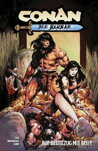 Buchcover und Innenansicht für das Buch: Conan: The Barbarian (2023) #17-#20