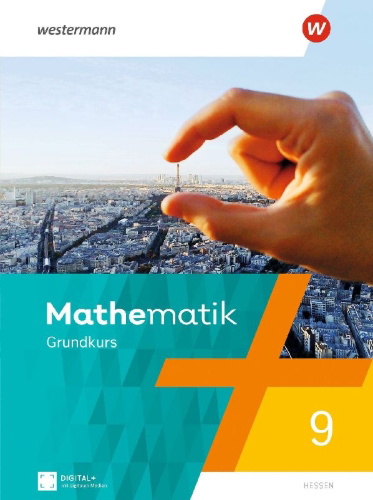 Buchcover und Innenansicht für das Buch: Mathematik 9G. Schulbuch. Hessen