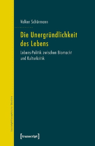 Buchcover und Innenansicht für das Buch: Die Unergründlichkeit des Lebens