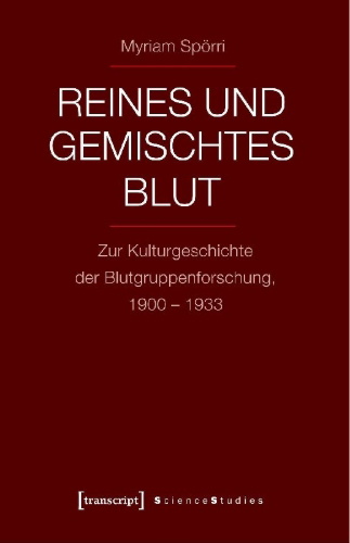 Buchcover und Innenansicht für das Buch: Reines und gemischtes Blut