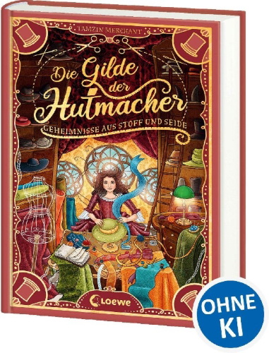 Buchcover und Innenansicht für das Buch: The Hatmakers
