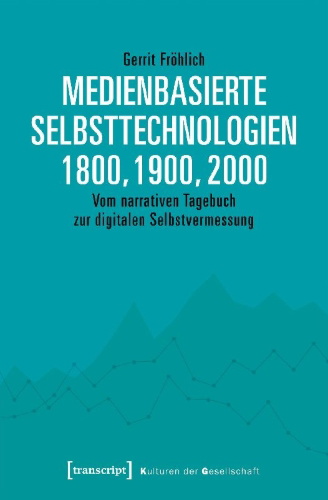 Buchcover und Innenansicht für das Buch: Medienbasierte Selbsttechnologien 1800, 1900, 2000