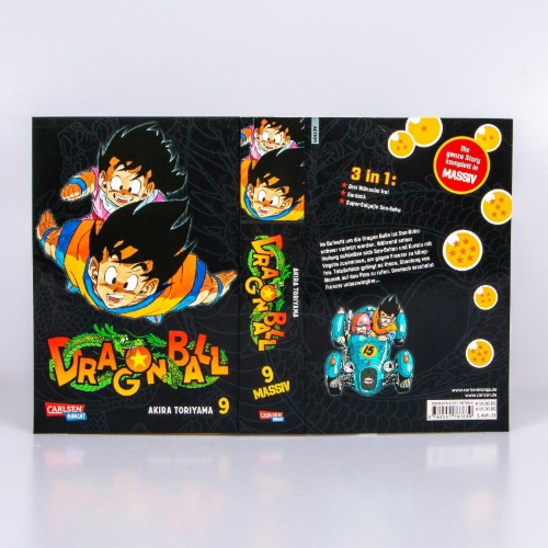 Buchcover und Innenansicht für das Buch: Dragon Ball Triple Edition