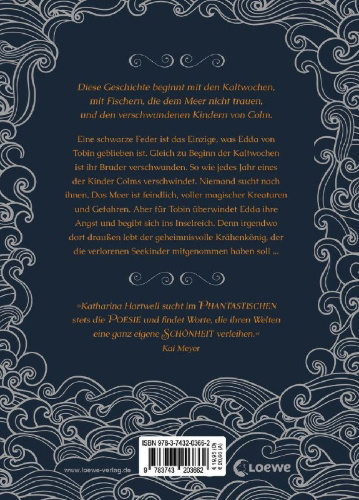 Buchcover und Innenansicht für das Buch: Die Silbermeer-Saga (Band 1) - Der König der Krähen