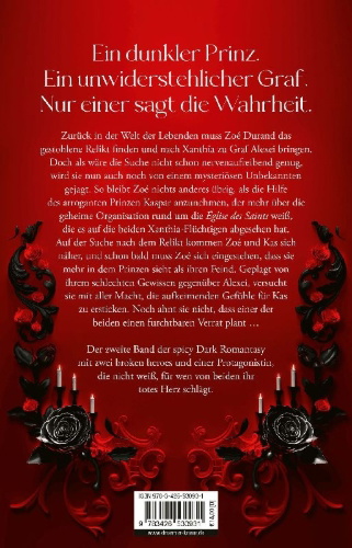 Buchcover und Innenansicht für das Buch: Empire of Sins and Souls 2 - Das gestohlene Herz