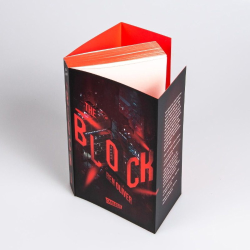 Buchcover und Innenansicht für das Buch: The Block