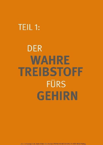Buchcover und Innenansicht für das Buch: Keto-Power fürs Gehirn