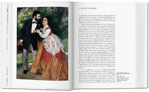 Buchcover und Innenansicht für das Buch: Malerei des Impressionismus