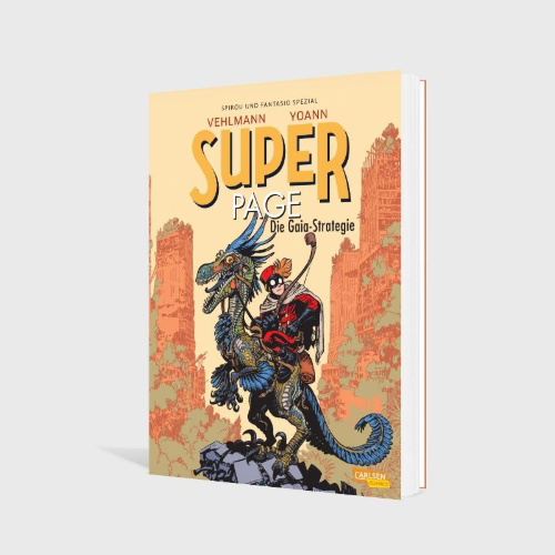 Buchcover und Innenansicht für das Buch: SUPERGROOM 3: LA STRATÉGIE-GAIA