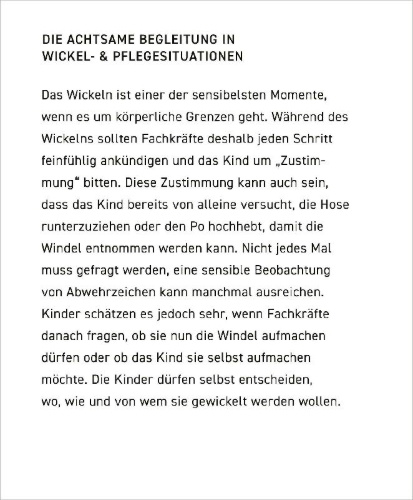 Buchcover und Innenansicht für das Buch: Wickeltagebuch