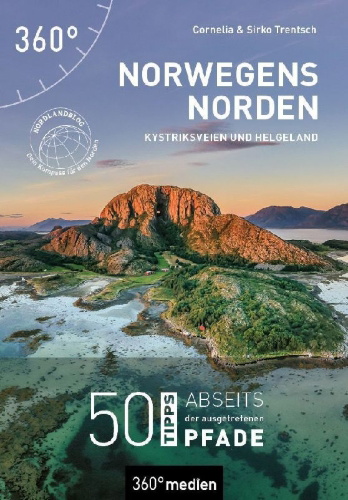Buchcover und Innenansicht für das Buch: Norwegens Norden - Kystriksveien und Helgeland