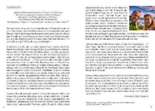Buchcover und Innenansicht für das Buch: Norwegens Norden - Kystriksveien und Helgeland