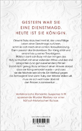 Buchcover und Innenansicht für das Buch: Red as Royal Blood