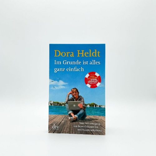 Buchcover und Innenansicht für das Buch: Im Grunde ist alles ganz einfach