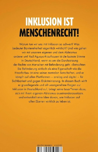 Buchcover und Innenansicht für das Buch: Wer Inklusion will, findet einen Weg. Wer sie nicht will, findet Ausreden.