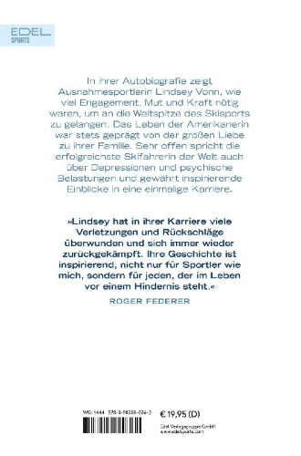 Buchcover und Innenansicht für das Buch: Lindsey Vonn - Hoch hinaus