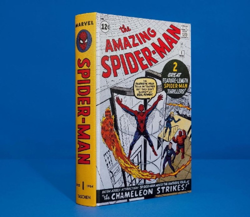 Buchcover und Innenansicht für das Buch: Marvel Comics Library