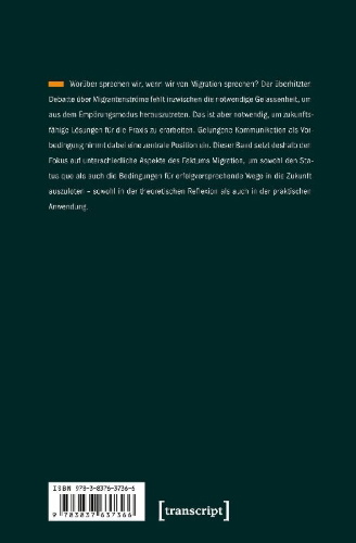 Buchcover und Innenansicht für das Buch: Zum Umgang mit Migration