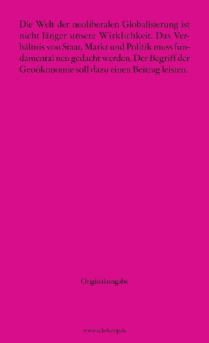 Buchcover und Innenansicht für das Buch: Geoökonomie