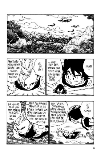 Buchcover und Innenansicht für das Buch: Dragon Ball 38. Der Zauberer Babidi