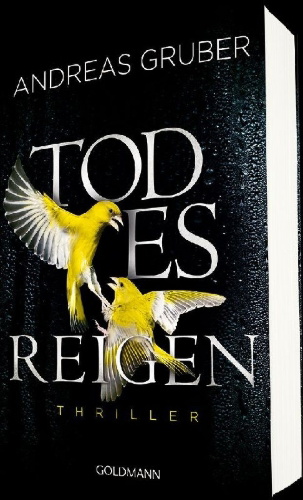 Buchcover und Innenansicht für das Buch: Todesreigen