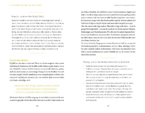 Buchcover und Innenansicht für das Buch: Lebe deine Sensibilität!