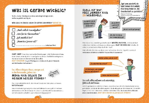 Buchcover und Innenansicht für das Buch: Dein bester Freund? Bist du!