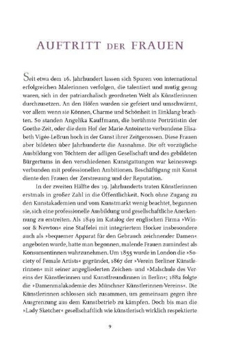 Buchcover und Innenansicht für das Buch: Die Malweiber