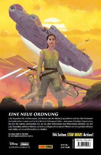 Buchcover und Innenansicht für das Buch: US-Star Wars: The Force Awakens (2016)