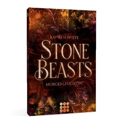 Buchcover und Innenansicht für das Buch: Stone Beasts 3: Morgenleuchten