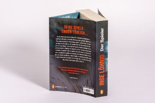 Buchcover und Innenansicht für das Buch: Der Spieler (Dühnfort 10)