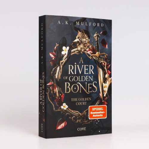 Buchcover und Innenansicht für das Buch: A River of Golden Bones